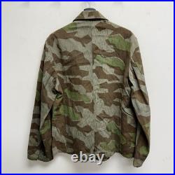 WWII German Army M43 Splinter Camo Field Jacket Uniform Vintage Repro