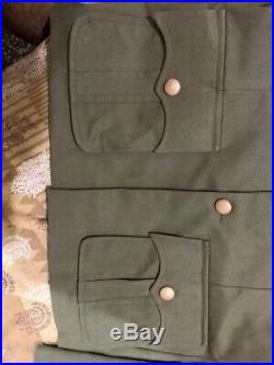 WWII German Army Medical Officers Tunic with Original Ribbons and Award loops