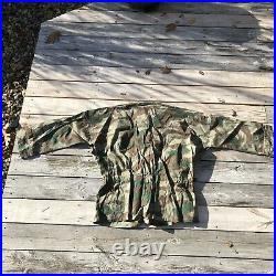 WWII German Army Splinter camo Parka double-sided used REPRO Wehrmacht HEER XL