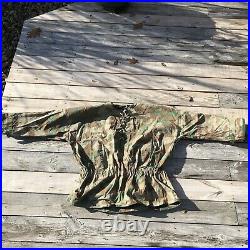 WWII German Army Splinter camo Parka double-sided used REPRO Wehrmacht HEER XL