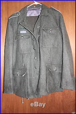 WWII German Army Uniform Used in The Movie FURY Jacket and Pants Set