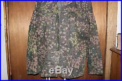 WWII German Army Uniform Used in The Movie FURY Jacket and Pants Set Camouflage