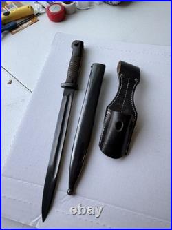 WWII German Bayonet, E. Pack & Sohnne 1990's Era Quality Repro WWII German Bayonet, E. Pack & Sohnne 1990's Era Quality Repro