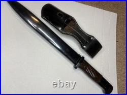 WWII German Bayonet, E. Pack & Sohnne 1990's Era Quality Repro