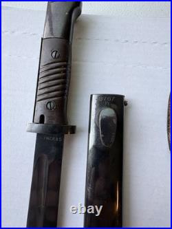 WWII German Bayonet, E. Pack & Sohnne 1990's Era Quality Repro WWII German Bayonet, E. Pack & Sohnne 1990's Era Quality Repro