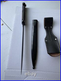 WWII German Bayonet, E. Pack & Sohnne 1990's Era Quality Repro
