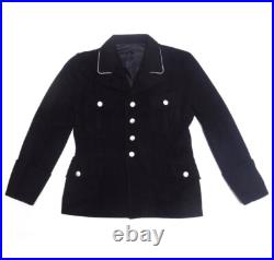 WWII German Elite Army 1932 M32 Black Wool Tunic Jacket Size 38 inch Repro