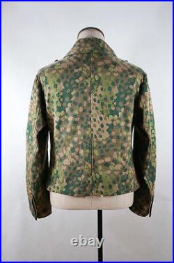 WWII German Elite DOT 44 camo panzer wrap/jacket XL