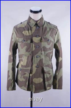 WWII German Elite Italian camo M43 field tunic 2XL
