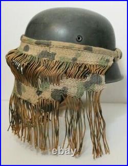 WWII German Elite Sniper / MG Camouflage Veil Complete Handmade Reproduction