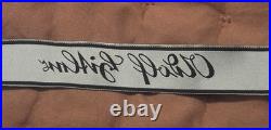 WWII German Embroidered Sleeve Bevo Insignia Cuff Title