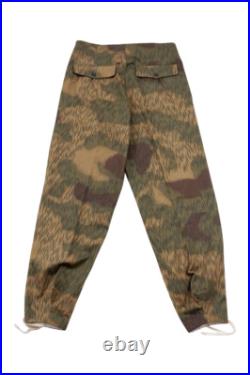 WWII German Heer Tan & water camo panzer trousers 2XL/40