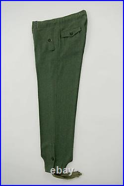 WWII German Heer assault gunner field wool trousers S/32