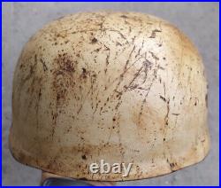 WWII German Helmet M38 Winter Camo Reproduction