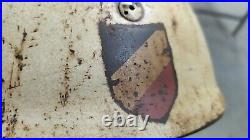 WWII German Helmet M38 Winter Camo Reproduction