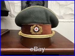 WWII German High Quality AH Visor Hat