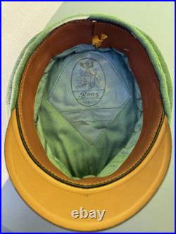 WWII German Janke HQ Reproduction MP Polizei NCO/Enlisted Wool Officer Visor Cap