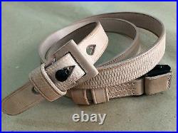 WWII German K98 98K RIFLE SLING (Repro) NATURAL Leather (Lot of 20 Units)