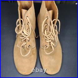 WWII German Knobelbecher Marschstiefel Rough Leather Lowcut Mens Boots Hobnails