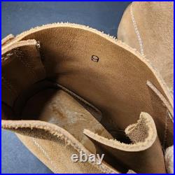 WWII German Knobelbecher Marschstiefel Rough Leather Lowcut Mens Boots Hobnails