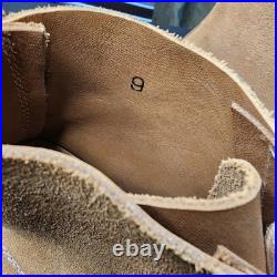 WWII German Knobelbecher Marschstiefel Rough Leather Lowcut Mens Boots Hobnails