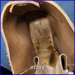 WWII German Knobelbecher Marschstiefel Rough Leather Lowcut Mens Boots Hobnails