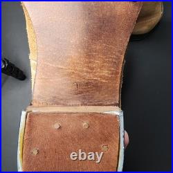 WWII German Knobelbecher Marschstiefel Rough Leather Lowcut Mens Boots Hobnails