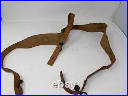 WWII German Leather Y-Strap Harness Fröhlich & Kreß Pirmasens 1941 Marked