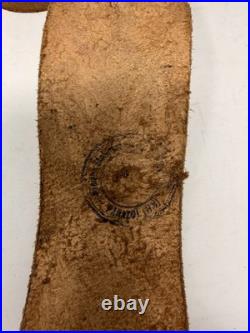 WWII German Leather Y-Strap Harness Fröhlich & Kreß Pirmasens 1941 Marked