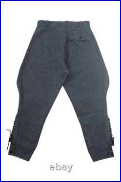WWII German Luftwaffe officer blue grey wool breeches S/32 ONLY