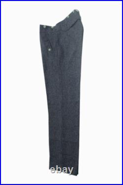 WWII German M35 Luftwaffe blue grey wool trousers 2XL/40 ONLY