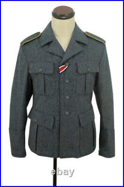 WWII German M35 Luftwaffe blue grey wool tunic M ONLY