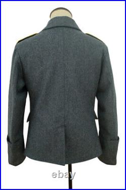 WWII German M35 Luftwaffe blue grey wool tunic M ONLY