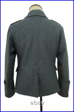 WWII German M35 Luftwaffe blue grey wool tunic XL ONLY WWII German M35 Luftwaffe blue grey wool tunic XL ONLY