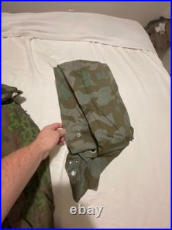 WWII German M36 Reproduction Reenactor Uniform Field Gear Equipment Large Lot