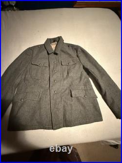 WWII German M37 Tunic Field Wool (Reproduction) Chest Size LARGE