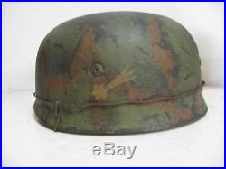 WWII German M38 Fallschirmjager Sturm Regiment Normandy Paratrooper Helmet