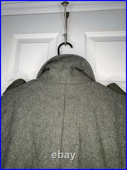 WWII German M40 Greatcoat 42 Chest Amazing Repro Late 90's