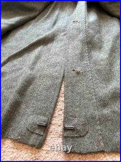 WWII German M40 Greatcoat 42 Chest Amazing Repro Late 90's
