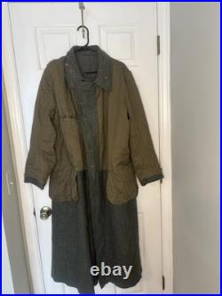 WWII German M40 Greatcoat 42 Chest Amazing Repro Late 90's