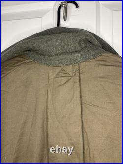 WWII German M40 Greatcoat 42 Chest Amazing Repro Late 90's