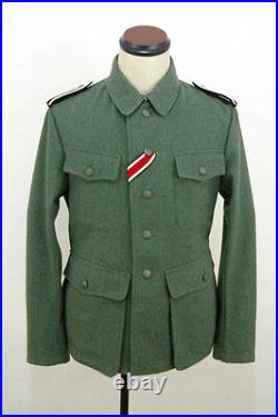 WWII German M42 elite EM field wool tunic Feldbluse 3XL ONLY