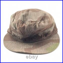 WWII German M43 Cap Splinter Camouflage Miltec Strum Sz 57