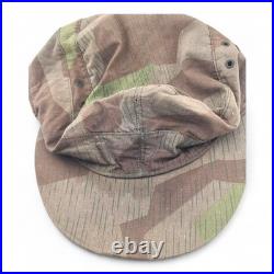 WWII German M43 Cap Splinter Camouflage Miltec Strum Sz 57