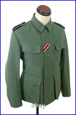 WWII German M43 elite field wool tunic Feldbluse 2XL ONLY