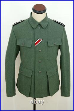 WWII German M43 elite field wool tunic Feldbluse M ONLY