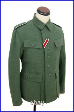 WWII German M43 heer field wool tunic Feldbluse XL ONLY