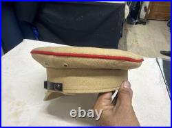 WWII German Military Visor Cap Historical Reproduction / Collectible Display H