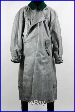 WWII German Motorcyclist raincoat rubber replica M
