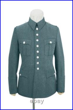 WWII German Police M38 Officer Wool Service Waffenrock Tunic